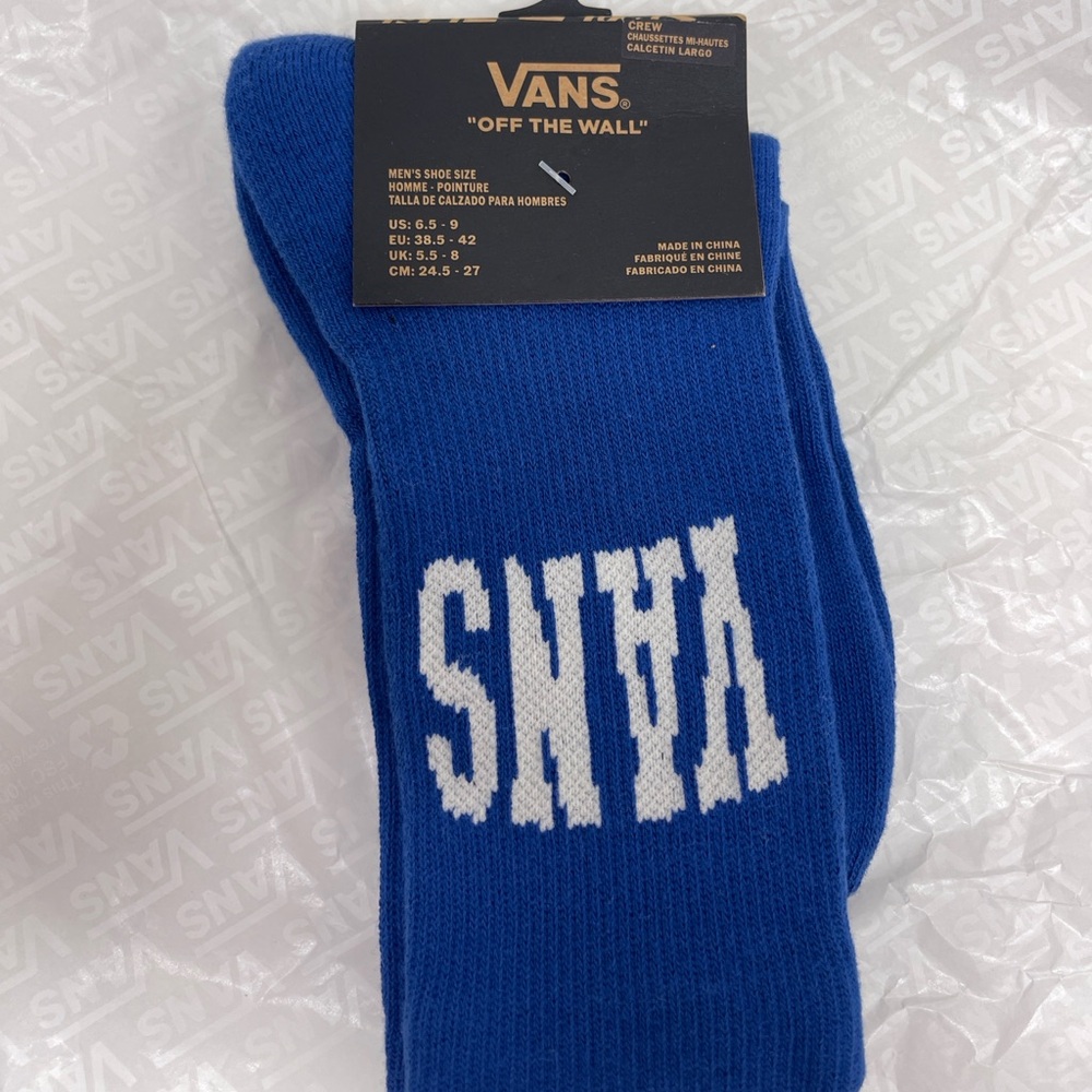 VANS "Off The Wall" Crew socks 
New with the tag authentic Vans socks (1 pair) - Picture 16 of 16